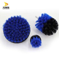 Blue medium softness drill cleaning brush with good price